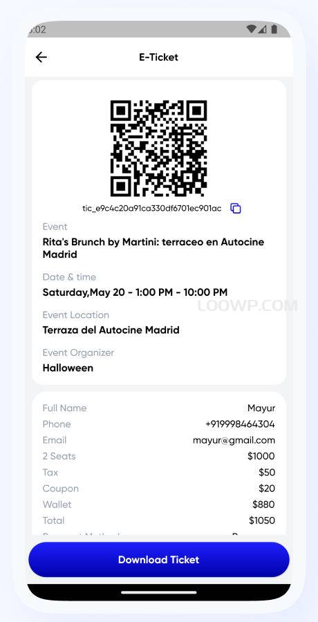 TicketMate多商户活动门票销售平台Flutter掌上订票APP源码V1.2 - 文章相册插图