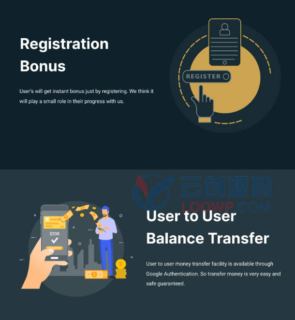 USDTLab多级返佣投资理财系统Flutter手机APP源码V2.0