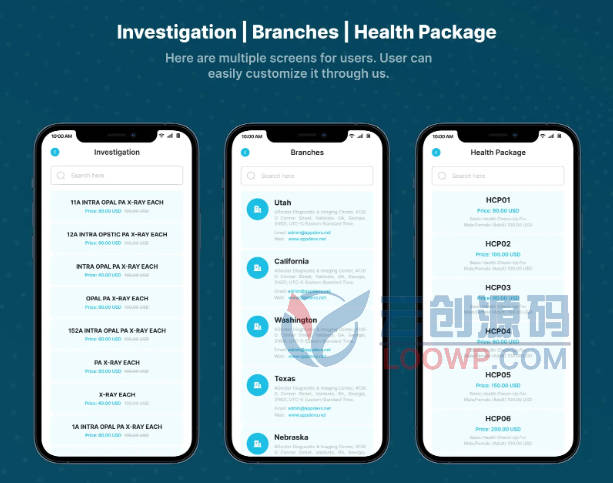 全开源Flutter医院医生预约系统APP源码+Web前后端源码