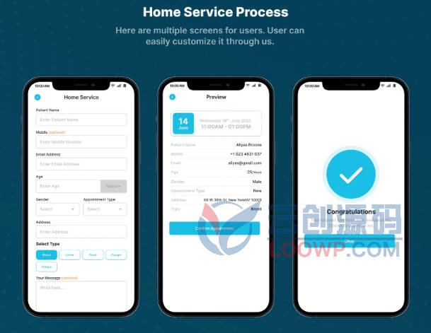 全开源Flutter医院医生预约系统APP源码+Web前后端源码