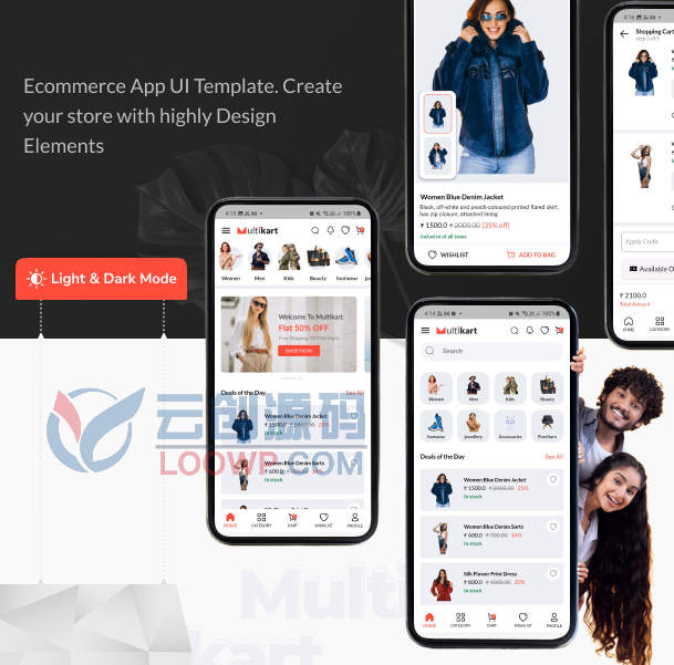 Flutter全开源Shopify跨境电商平台手机购物APP源码V2.0