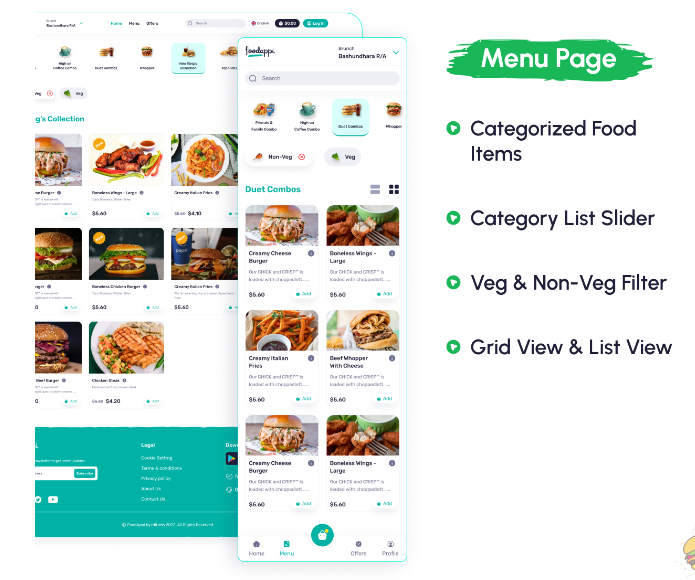 Flutter多店版手机点餐外卖系统APP源码/Whatsapp订餐/POS系统/带Web前端
