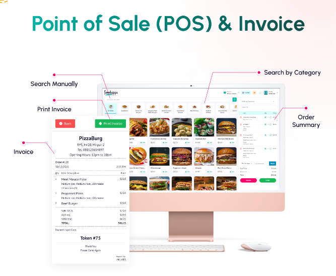 Flutter多店版手机点餐外卖系统APP源码/Whatsapp订餐/POS系统/带Web前端
