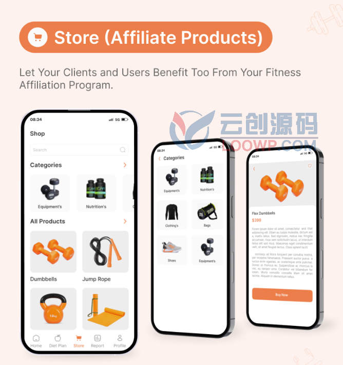 Flutter瘦身减脂运动锻炼APP源码/ChatGPT集成/多语言