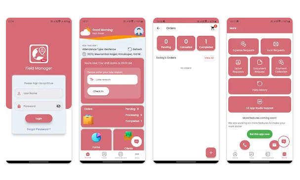 Flutter现场工作人员考勤系统APP源码/线下考勤源码/.Net后端