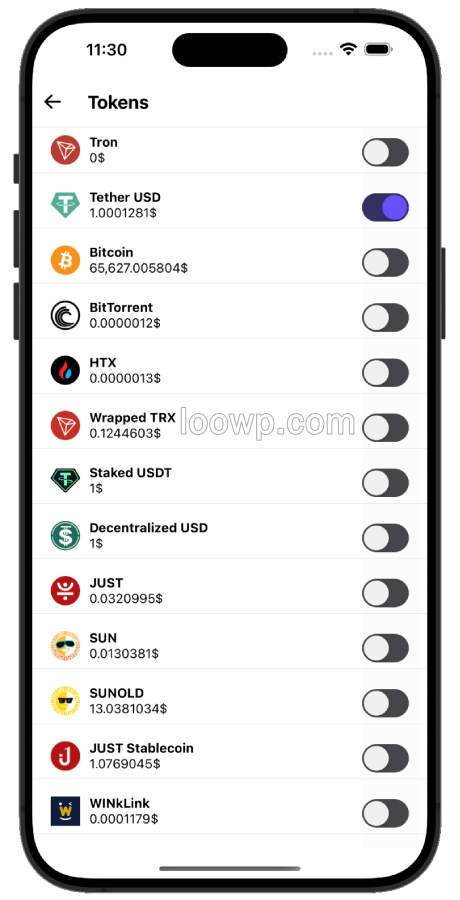 TRC20交易钱包管理系统React Native双端APP源码/代币交易/DApps集成