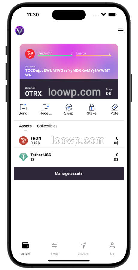 TRC20交易钱包管理系统React Native双端APP源码/代币交易/DApps集成