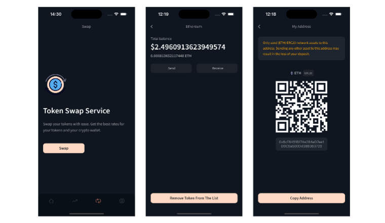 React Native加密货币以太坊ERC20钱包系统APP源码