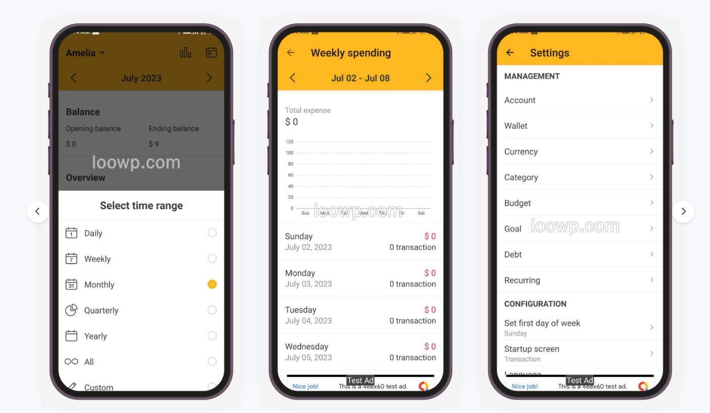 Android手机财务预算和支出管理系统APP源码
