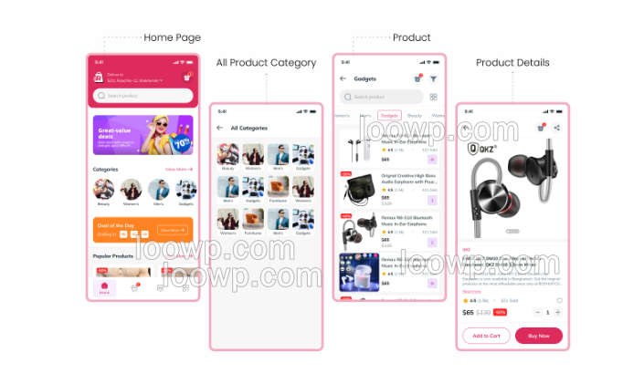 Flutter自营&多商户购物商城系统APP源码(含Web前后端)