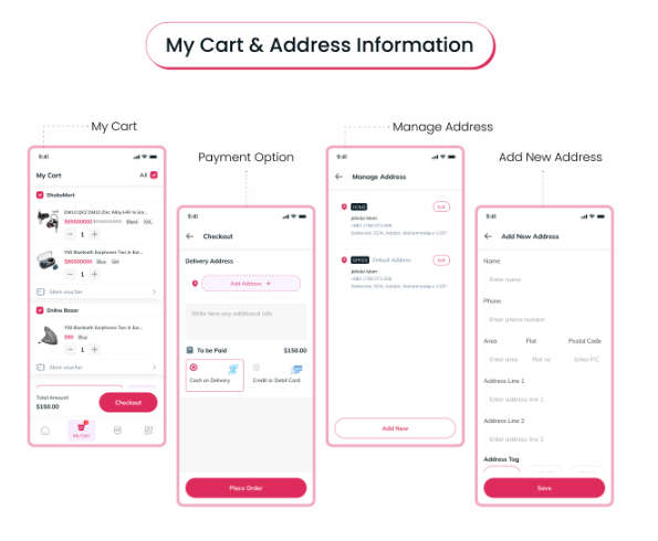 Flutter自营&多商户购物商城系统APP源码(含Web前后端)