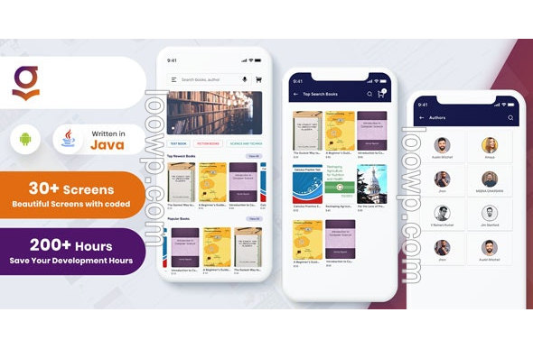 Android电子书商城手机APP源码带后端/电子书阅读APP源码