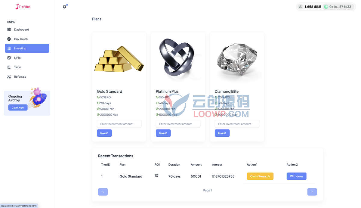 Flutter加密货币USDT钱包APP源码含后端/USDT投资/P2P转账/多语言