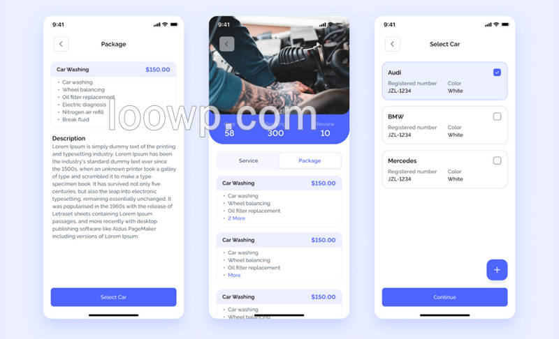 SaaS版Flutter洗车服务预约APP源码/带Laravel后端