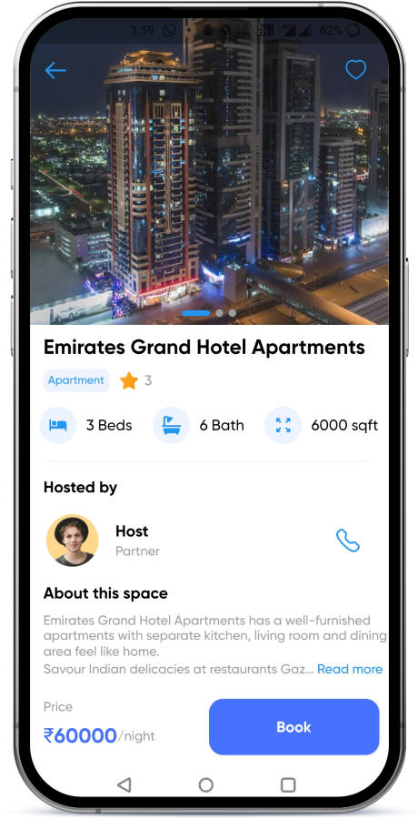 Flutter仿Airbnb掌上租房/掌上售房APP源码/房地产租售列表