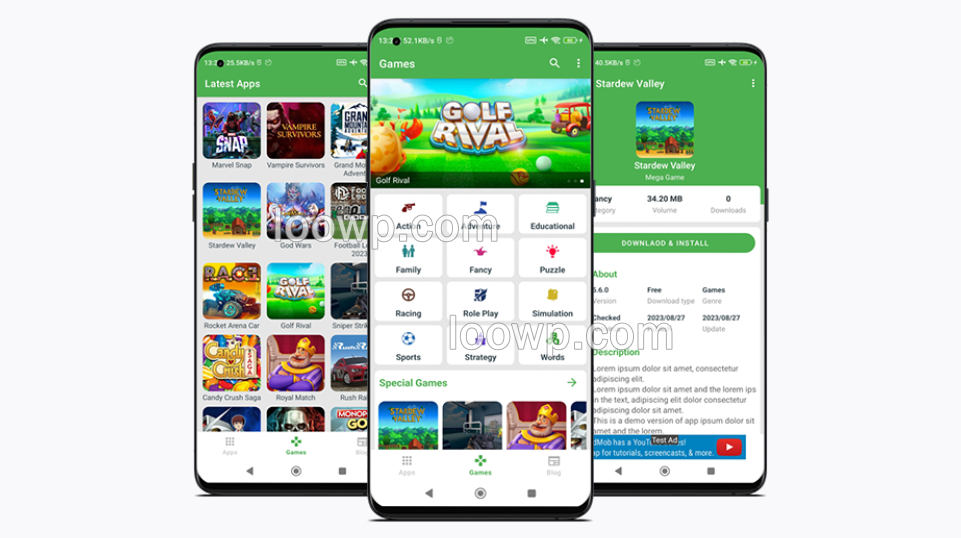 Android仿Google app store多语言应用商店APP源码V1.8.0