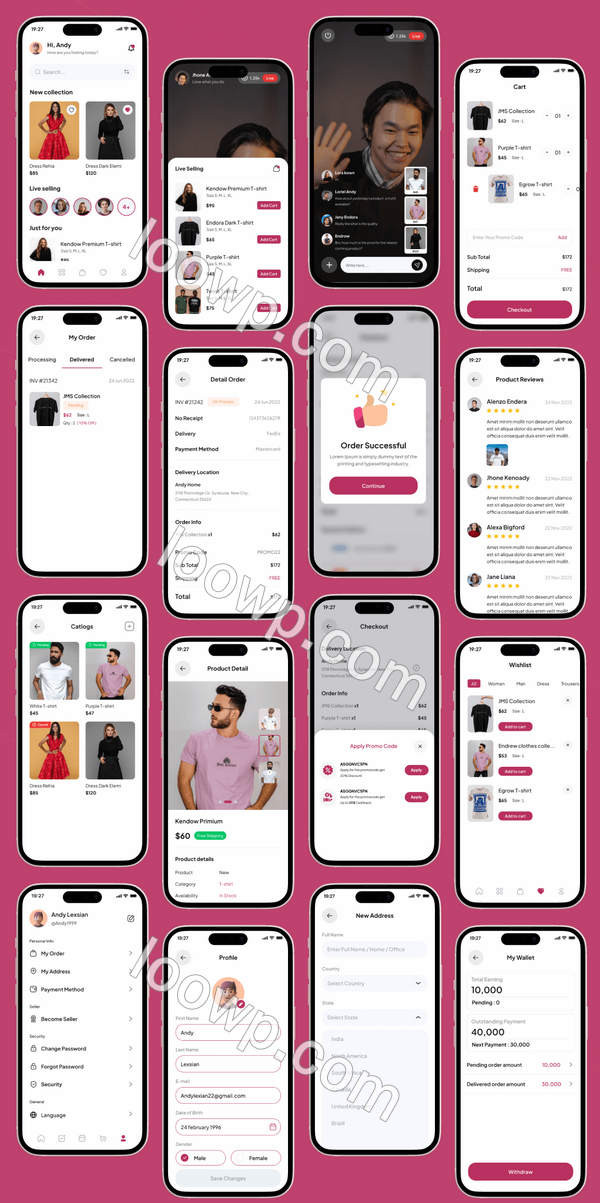Flutter短视频直播带货APP源码/直播电商/直播商城源码