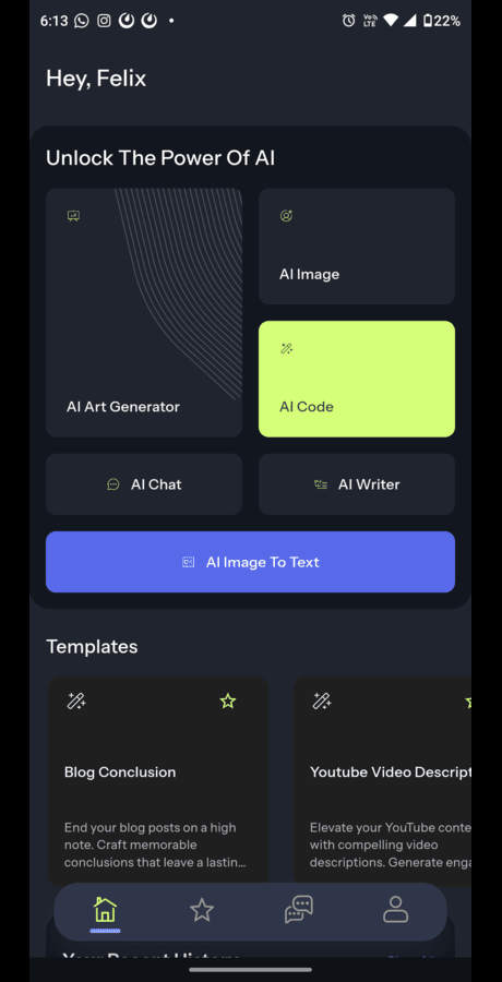 GPT-4o智能AI图文创作助手Flutter手机APP源码V2.3