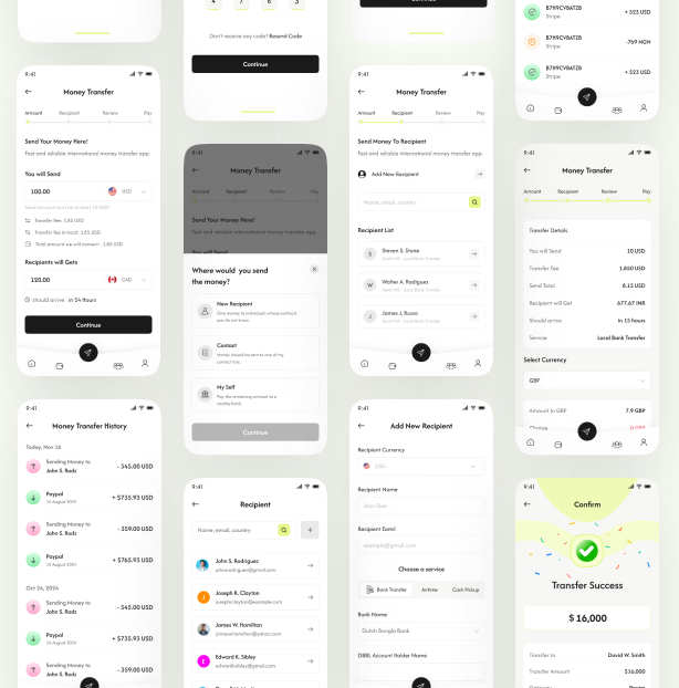 Flutter国际货币兑换汇款数字钱包APP源码(含Web前后端)v1.2