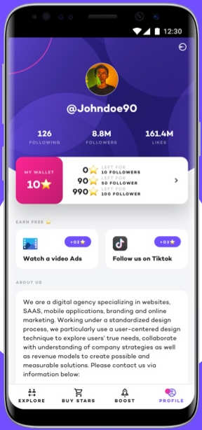 Android手机TikTok涨粉刷赞APP源码(含PHP后端)V2.3