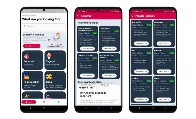 Flutter实验室病理诊断预约管理APP源码V2.2