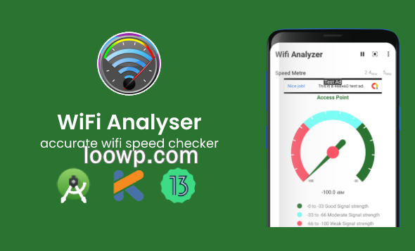 ANdroid无线网络Wifi分析器APP源码/支持Android13
