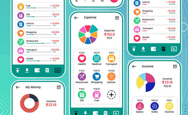 Android个人财务收入支出管理APP源码