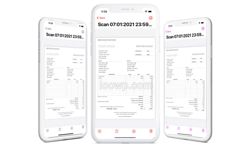 iOS文档扫描加签名APP源码/OCR识别/图片文字提取