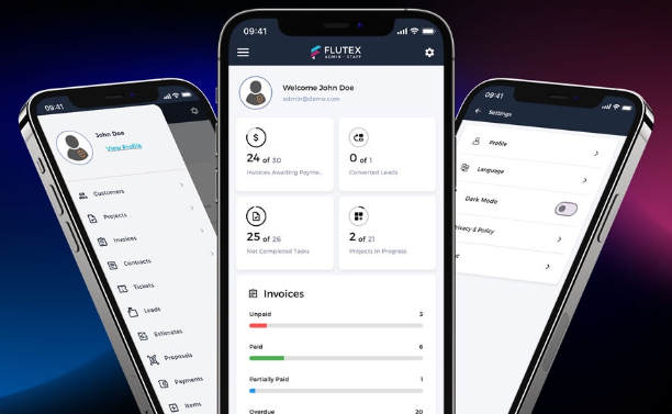 Flutter企业CRM系统管理端&员工端APP源码V2.0