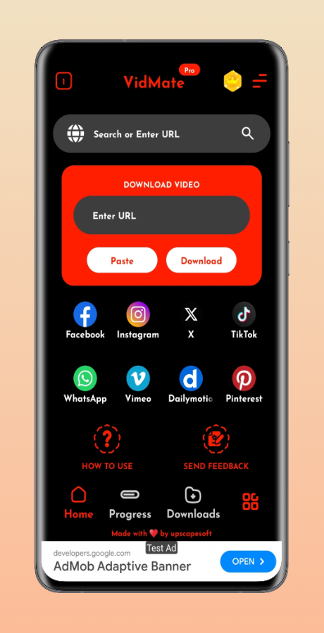 Android批量短视频下载器APP源码/油管视频下载/TikTok下载器源码