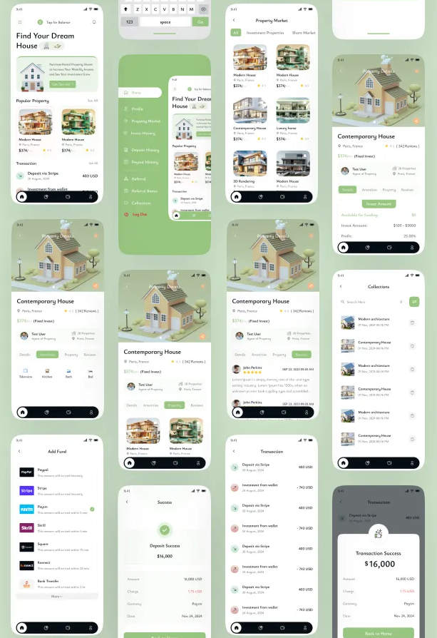 全开源Flutter房地产投资理财平台APP源码(Android+iOS)