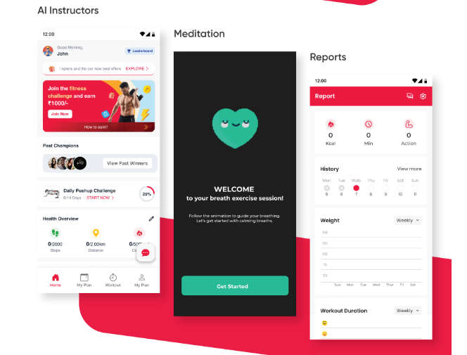 React Native运动健身减肥减脂APP源码(含Laravel后端)|带AI集成