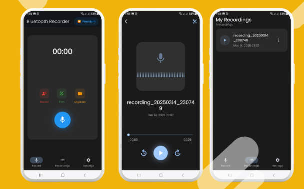 Android&iOS双端录音器和语音备忘录APP源码