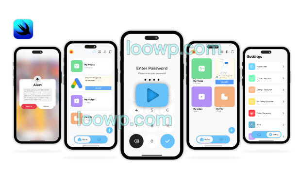 全开源SwiftUI开发私人照片库iOS应用APP源码|隐私文件保险箱