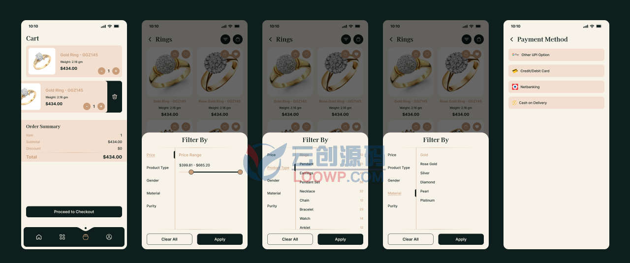 全开源D2C珠宝首饰购物APP源码/珠宝销售商城APP/Laravel后端