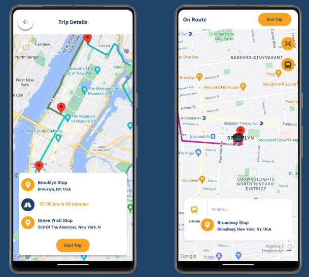 全开源多校版Flutter校车追踪系统APP源码(含双端APP+前后端+管理面板)