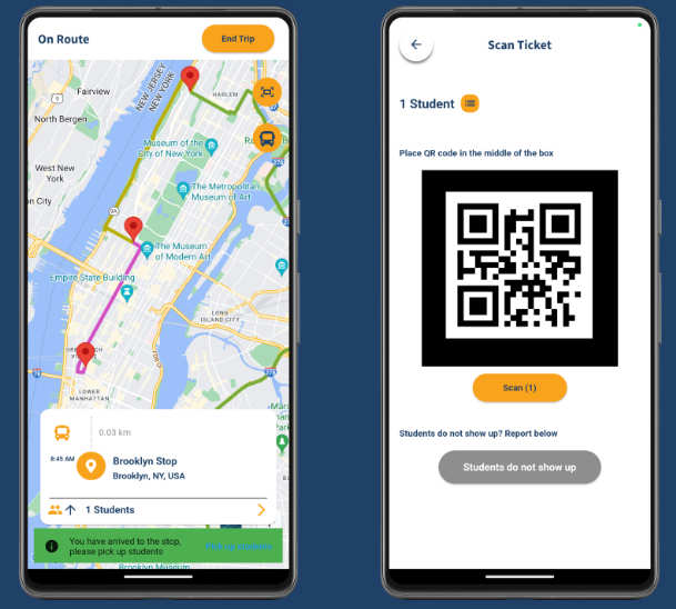 全开源多校版Flutter校车追踪系统APP源码(含双端APP+前后端+管理面板)