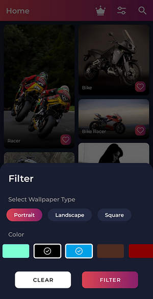 全开源超清Android手机壁纸下载器APP源码带后端