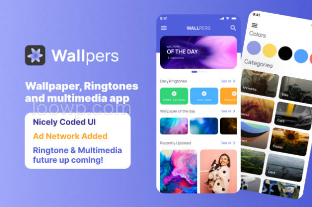 StunWall高品质Flutter手机壁纸应用APP源码