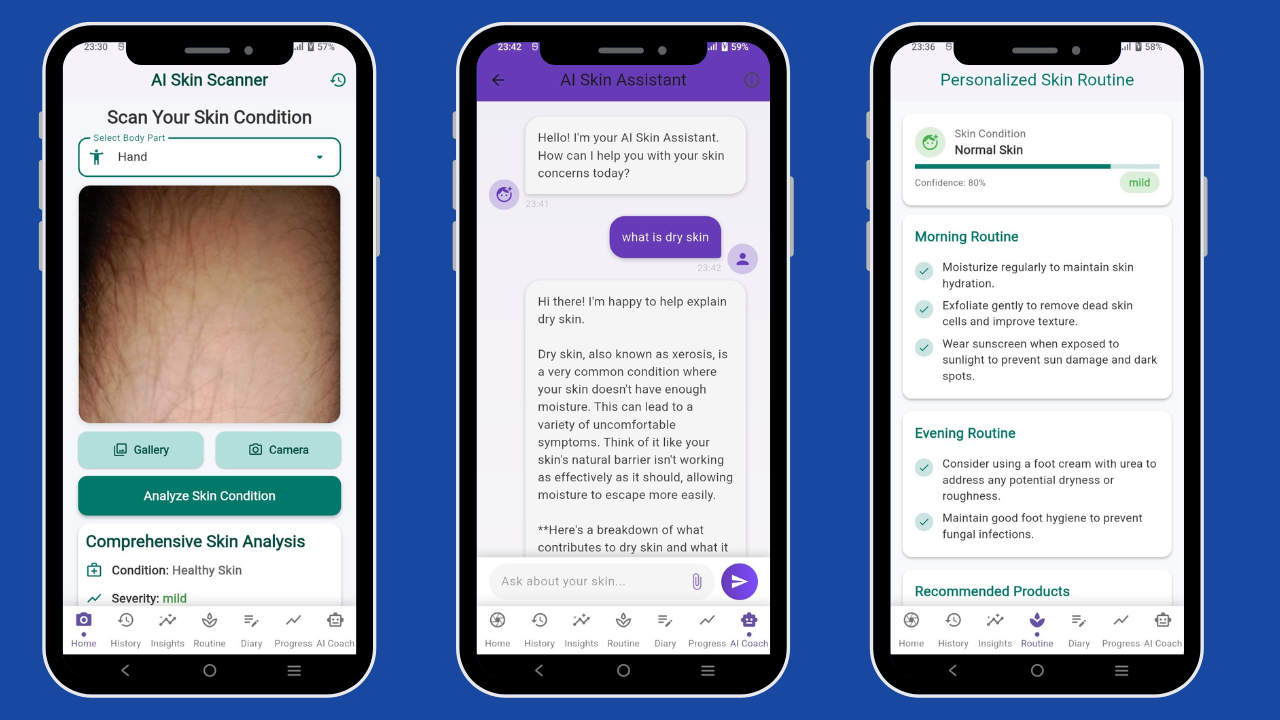 ChatGPT皮肤病检测器APP源码/AI皮肤诊断分析APP源码
