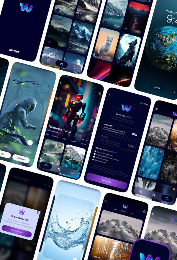 Android手机视频壁纸系统APP源码|付费订阅|Laravel后端
