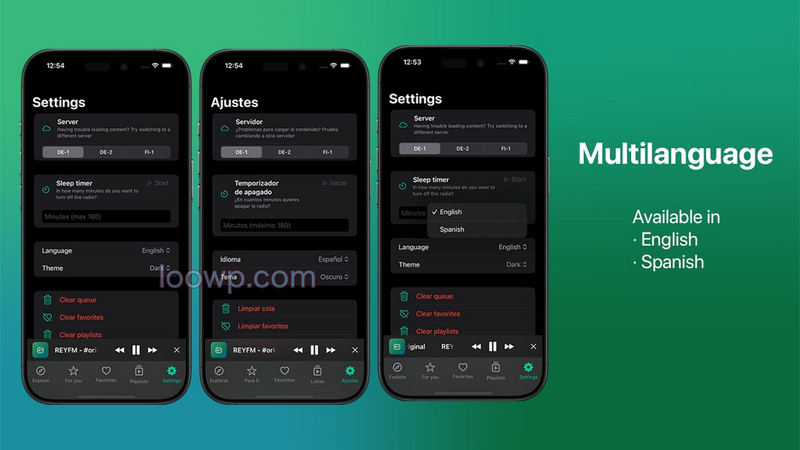 iOS在线电台流媒体应用APP源码(基于Swift+SwiftUI)