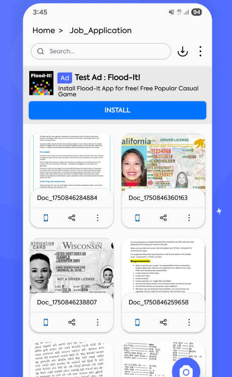 全开源Android智能AI文档扫描仪APP源码/OCR文本识别/边缘检测