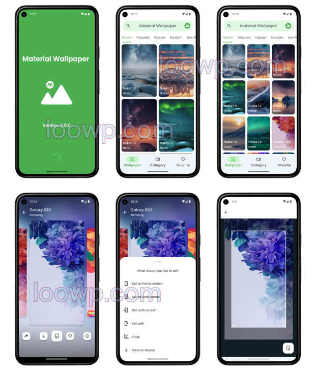 Android图库和手机壁纸系统APP源码(带后端)