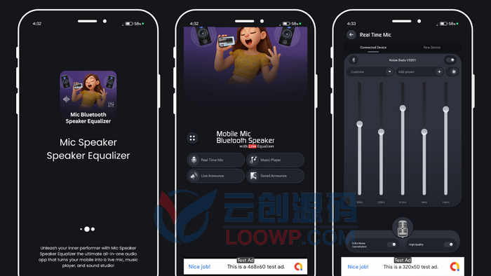 Android蓝牙麦克风扬声器APP源码/安卓手机变麦克风