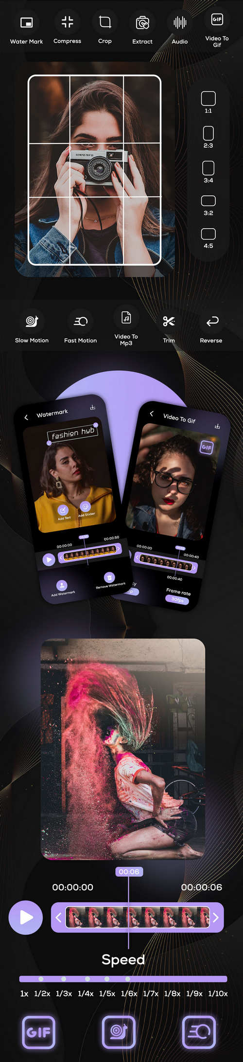 全开源Android快速视频编辑器APP源码/手机视频编辑器源码