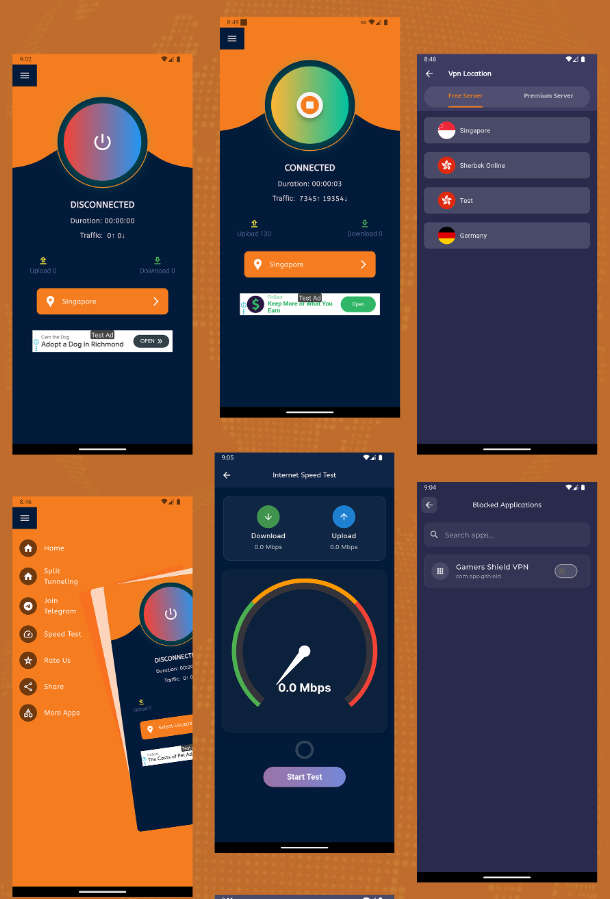 全开源V2Ray协议VPN应用APP源码/管理后台/AdMob变现