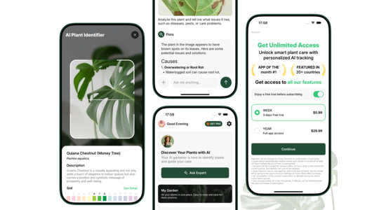 AI植物识别应用源码/iOS扫描识物APP源码/AI植物扫描仪