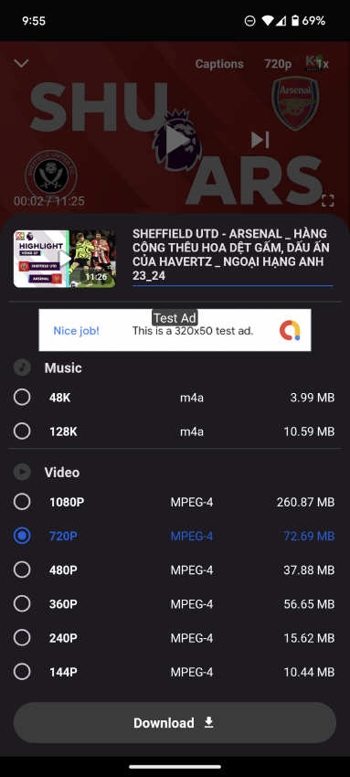 Android油管视频下载器APP源码/Youtube广告拦截/离线播放