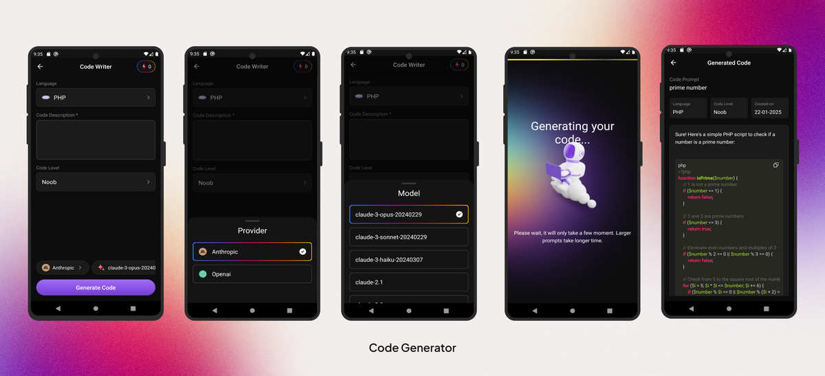 AI图片内容生成APP源码/全AI模型聚合源码/Web前后端+App